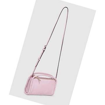 Ecco Contact Crossbody Axelväska Herr Rosa | SE 776JPQ